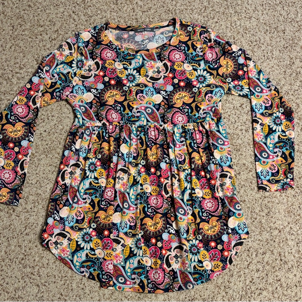 Floral Multicolor Women's Tunic